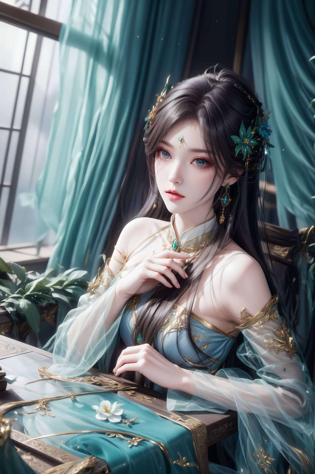 萧薰儿新版高清壁纸清新梦幻