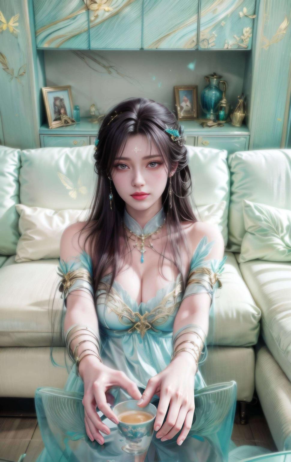 免费下载！这款壁纸展示了萧薰儿的美貌与气质2K分辨率