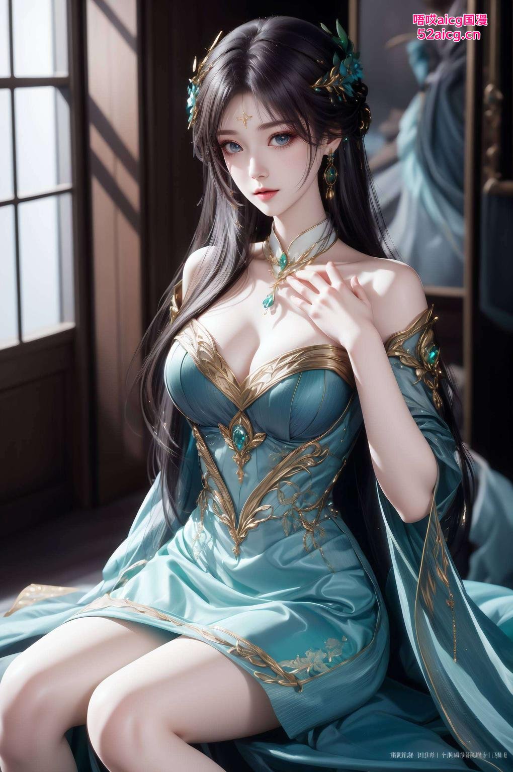 古风电脑壁纸薰儿与萧炎