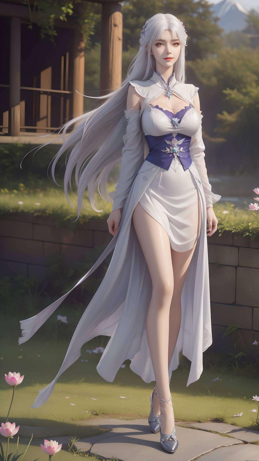 美得让人心动甜美与仙气并存