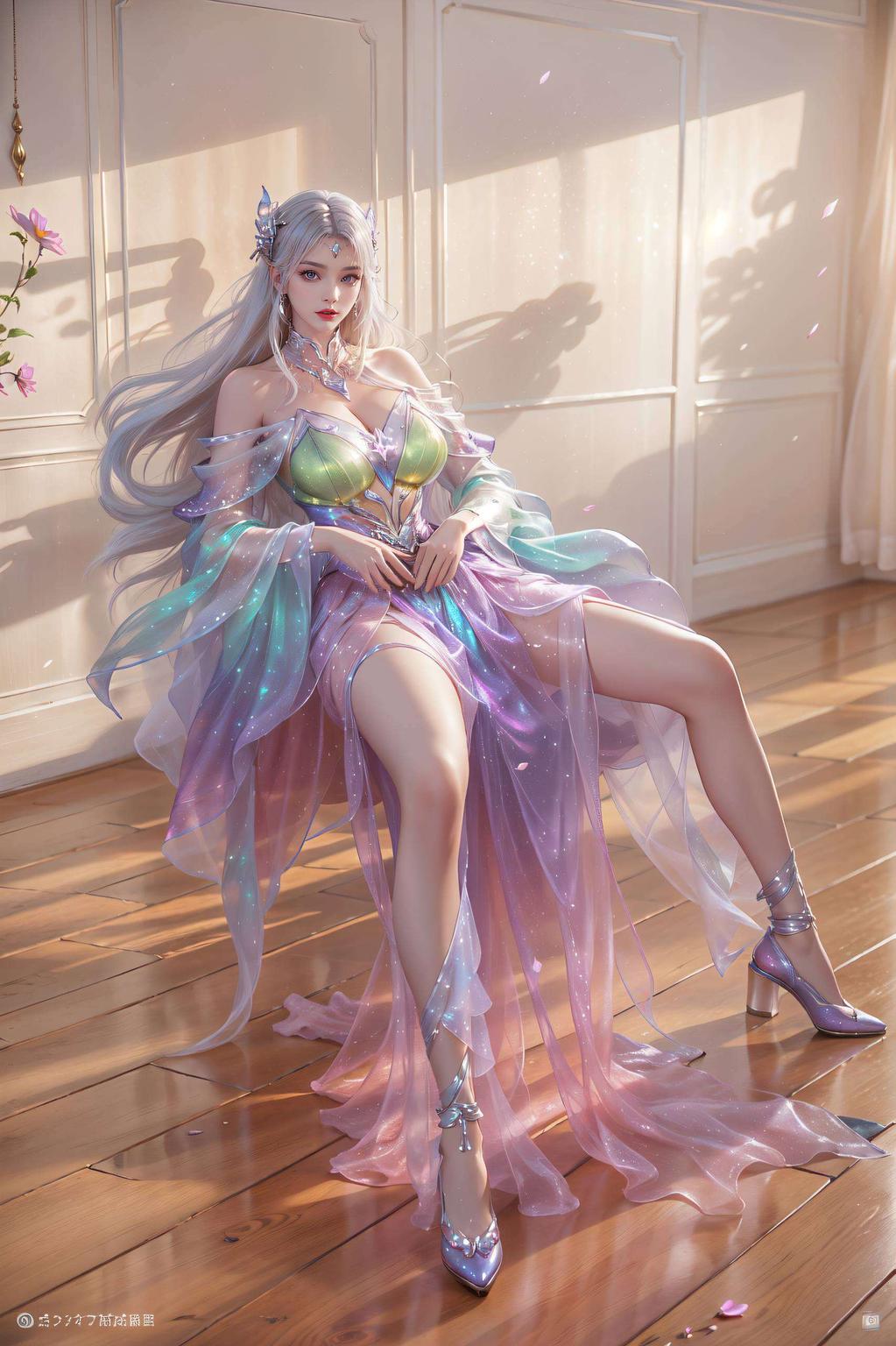 小医仙唯美壁纸让你的电脑桌面瞬间焕然一新！🌿💚 小医仙甜美微笑