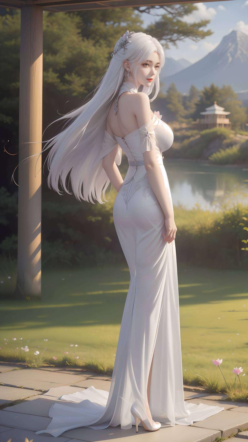 眉眼如画让人一见倾心
