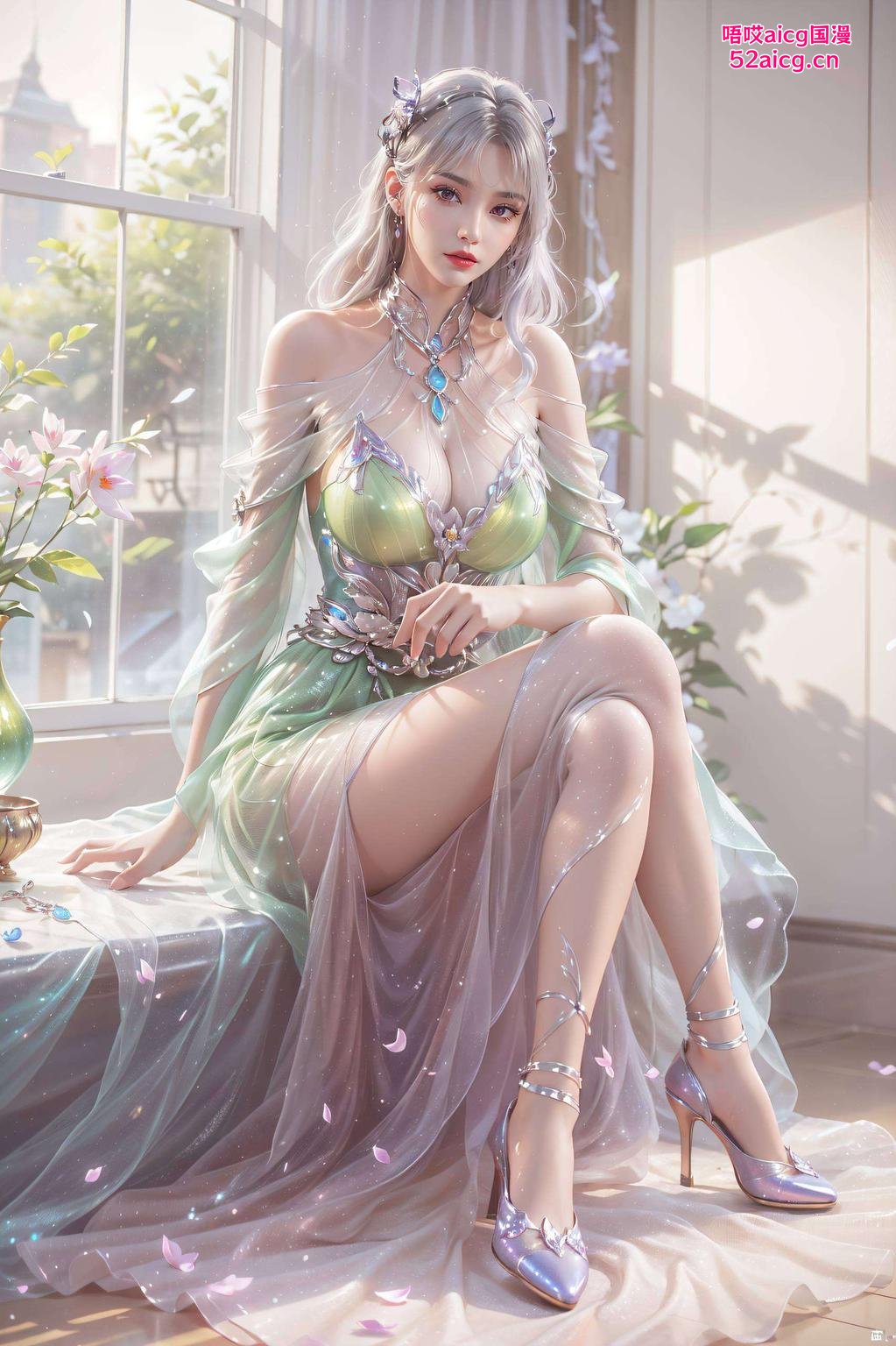 淡雅的色彩仿佛置身清新森林