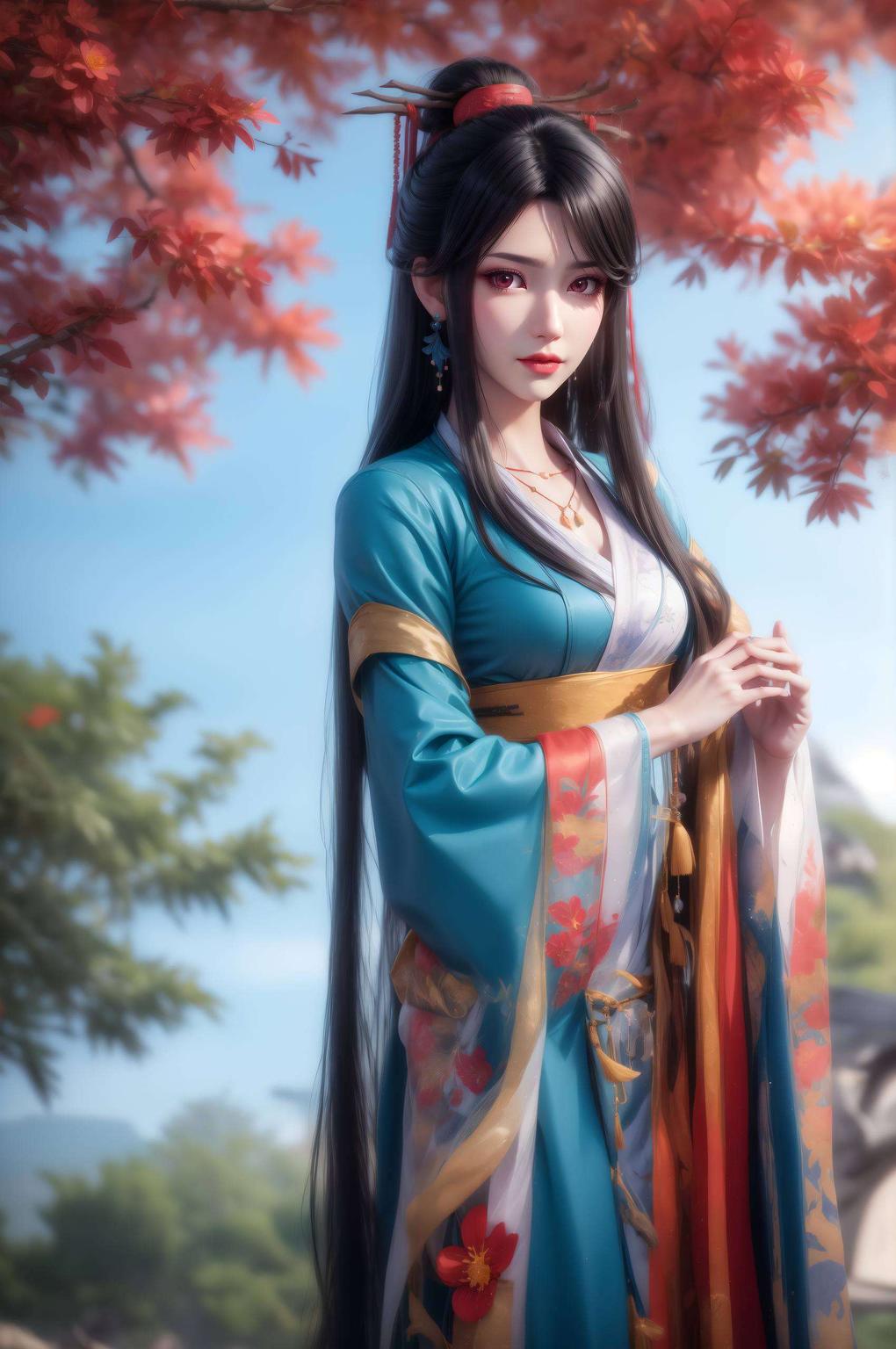 简直帅爆了！高清画质周元夭夭英姿飒爽
