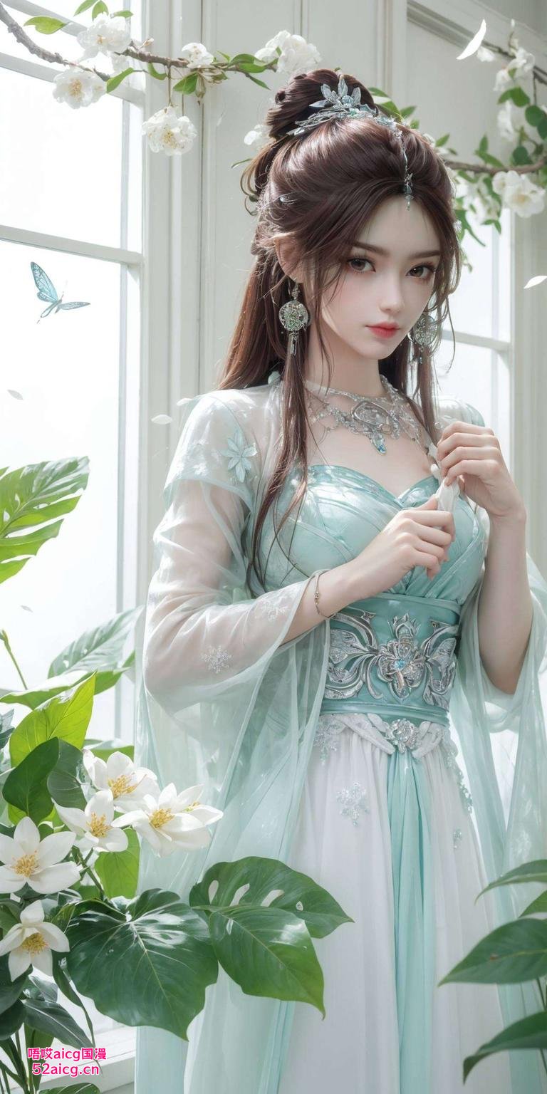美得让人心动！古典韵味手持折扇