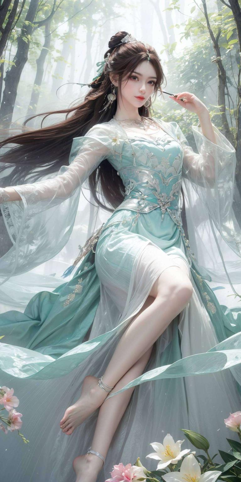 美得令人心颤清新脱俗