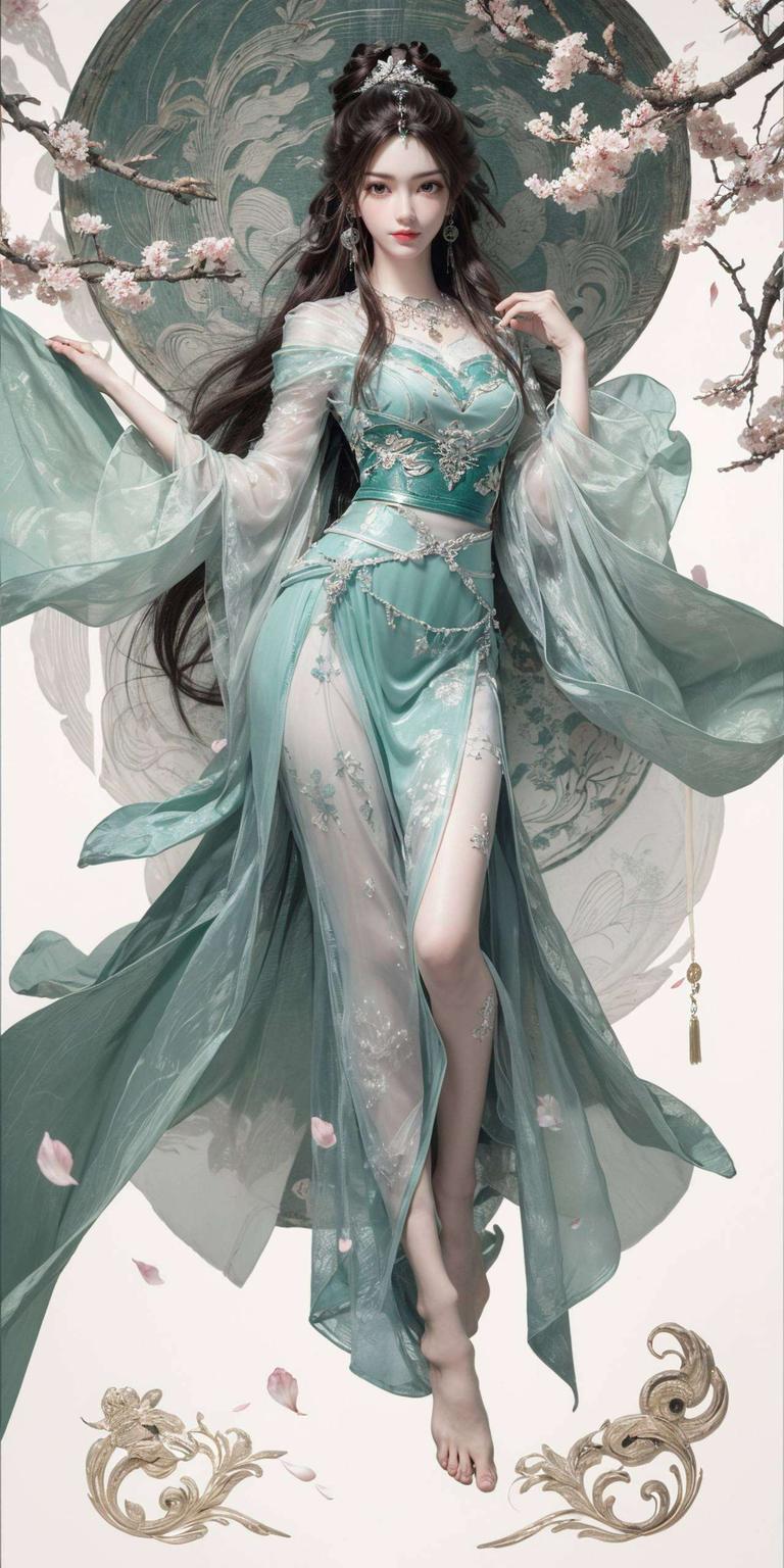 叶倾仙动漫高清壁纸粉色浪漫