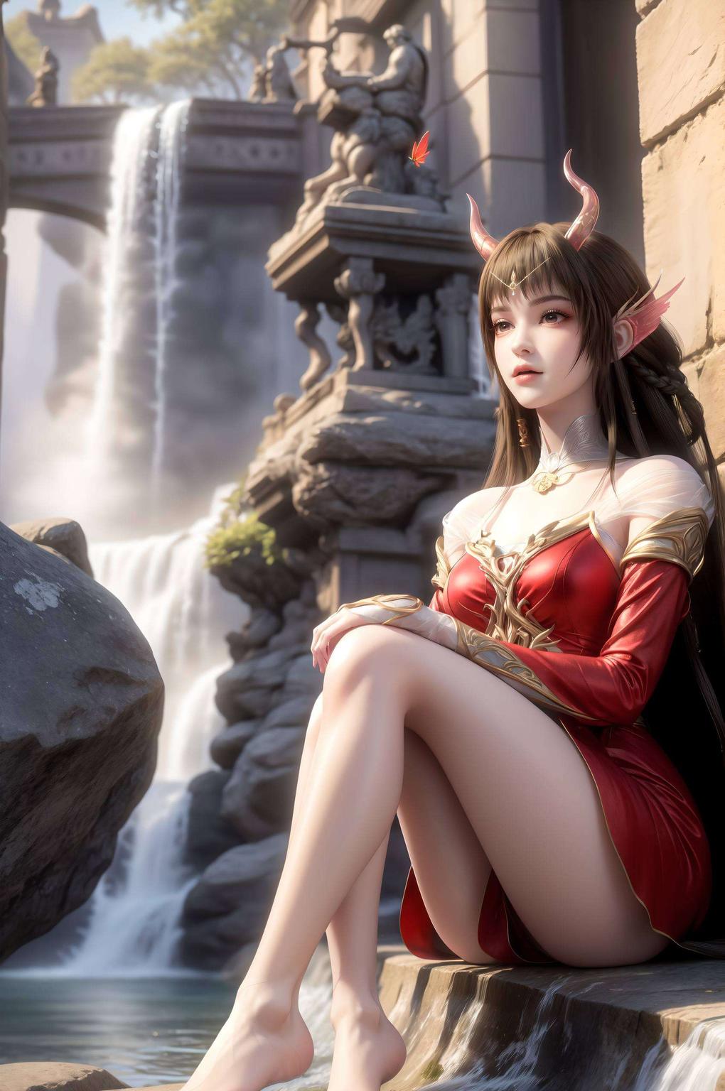 带你进入宁静的异次元世界云落轻轻飘舞