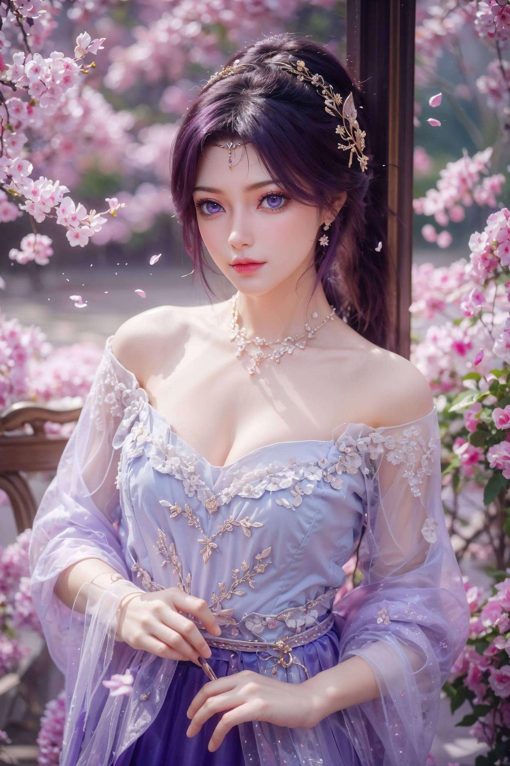 甜美梦幻今天给大家分享一款超美的女生壁纸！🌸 粉色系的云曦长大后图片壁纸