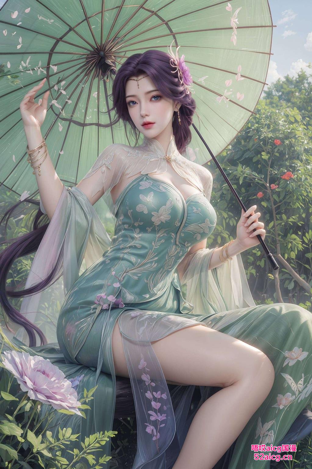 高清壁纸释放浪漫气息石昊与云曦携手漫步