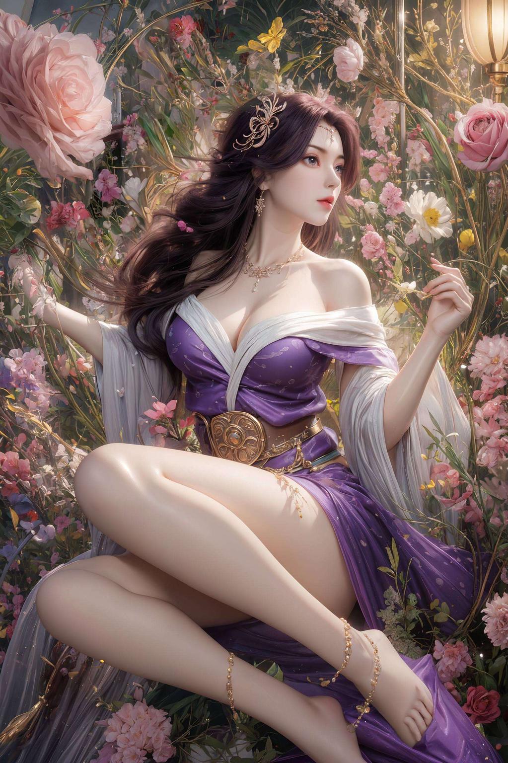 犹如仙子降临苹果桌面