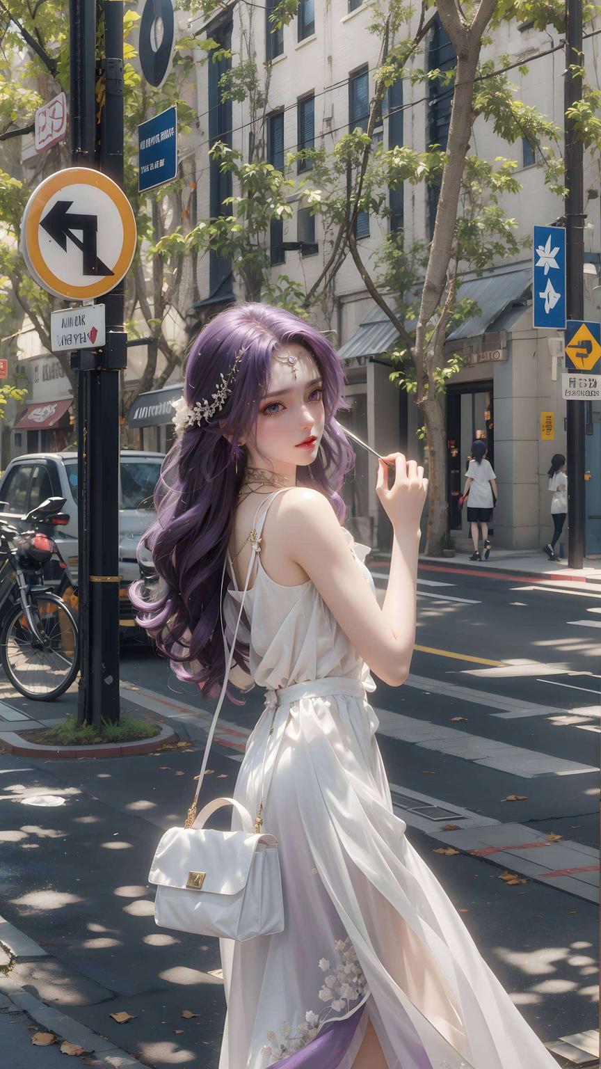 神秘而唯美这款云曦戴面纱的高清壁纸