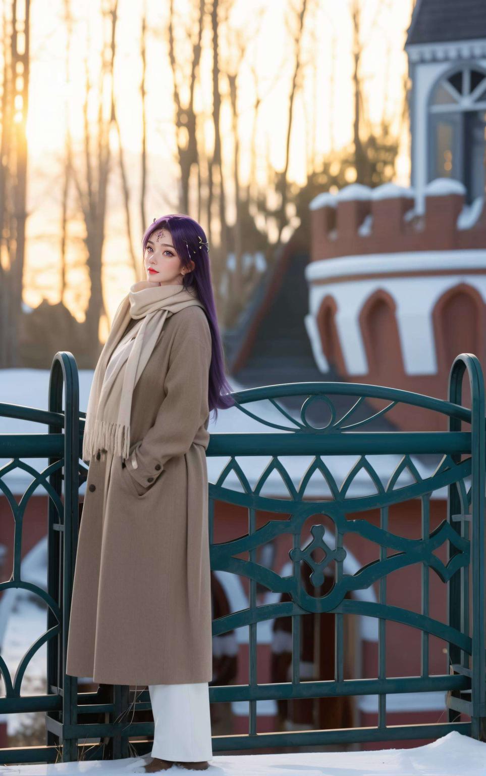 石昊与云曦浪漫壁纸三层交织