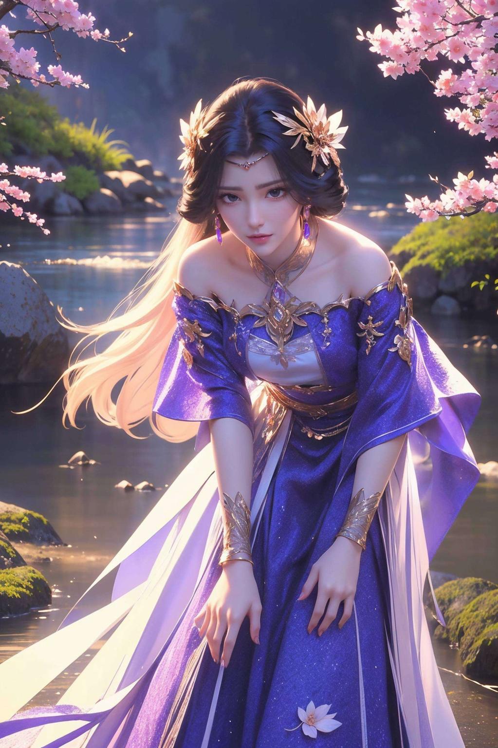 云曦泳装壁纸清新脱俗