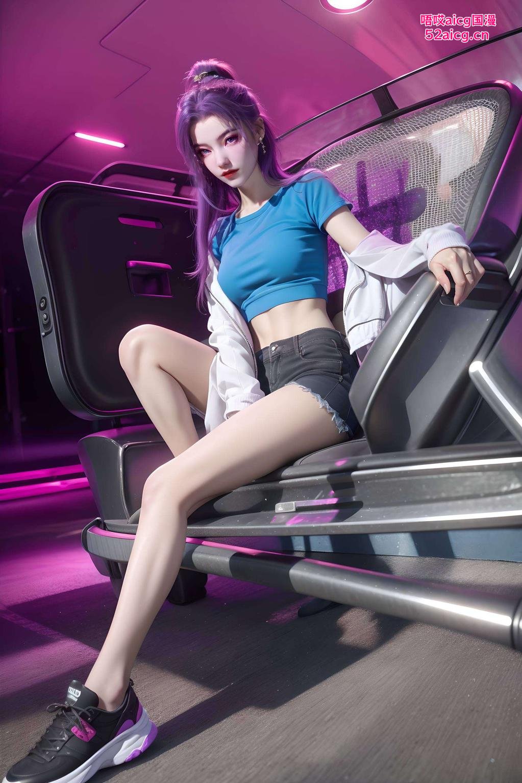 4K超清3D动漫美女壁纸绿色清新