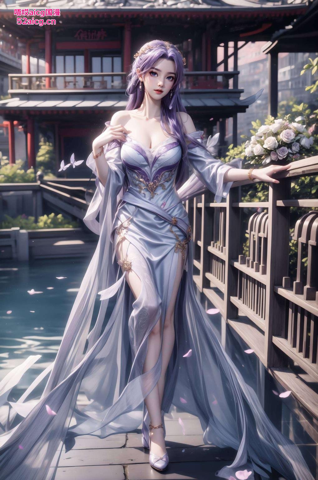 美不胜收碧波荡漾