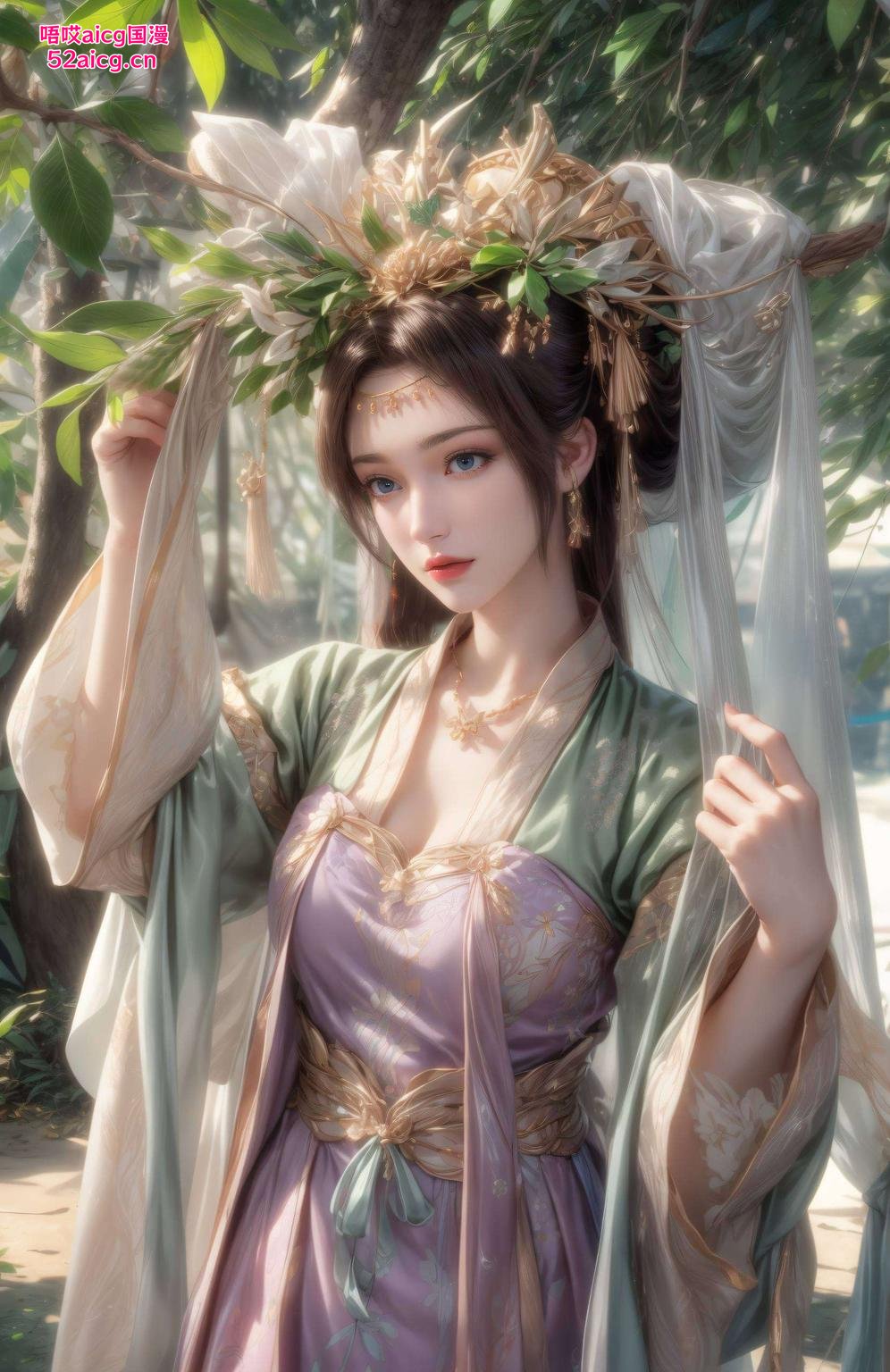粉色梦幻恶搞云韵来袭！高清壁纸