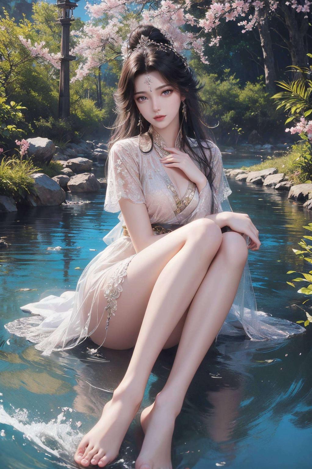 周紫虹美颜壁纸炫彩像素呈现
