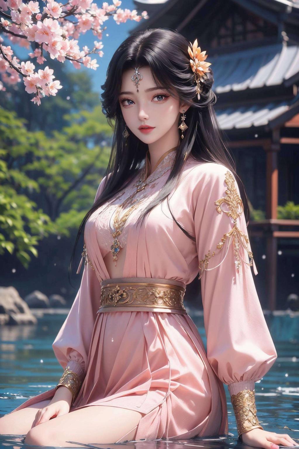 周紫虹国漫女神古风漫画美无边