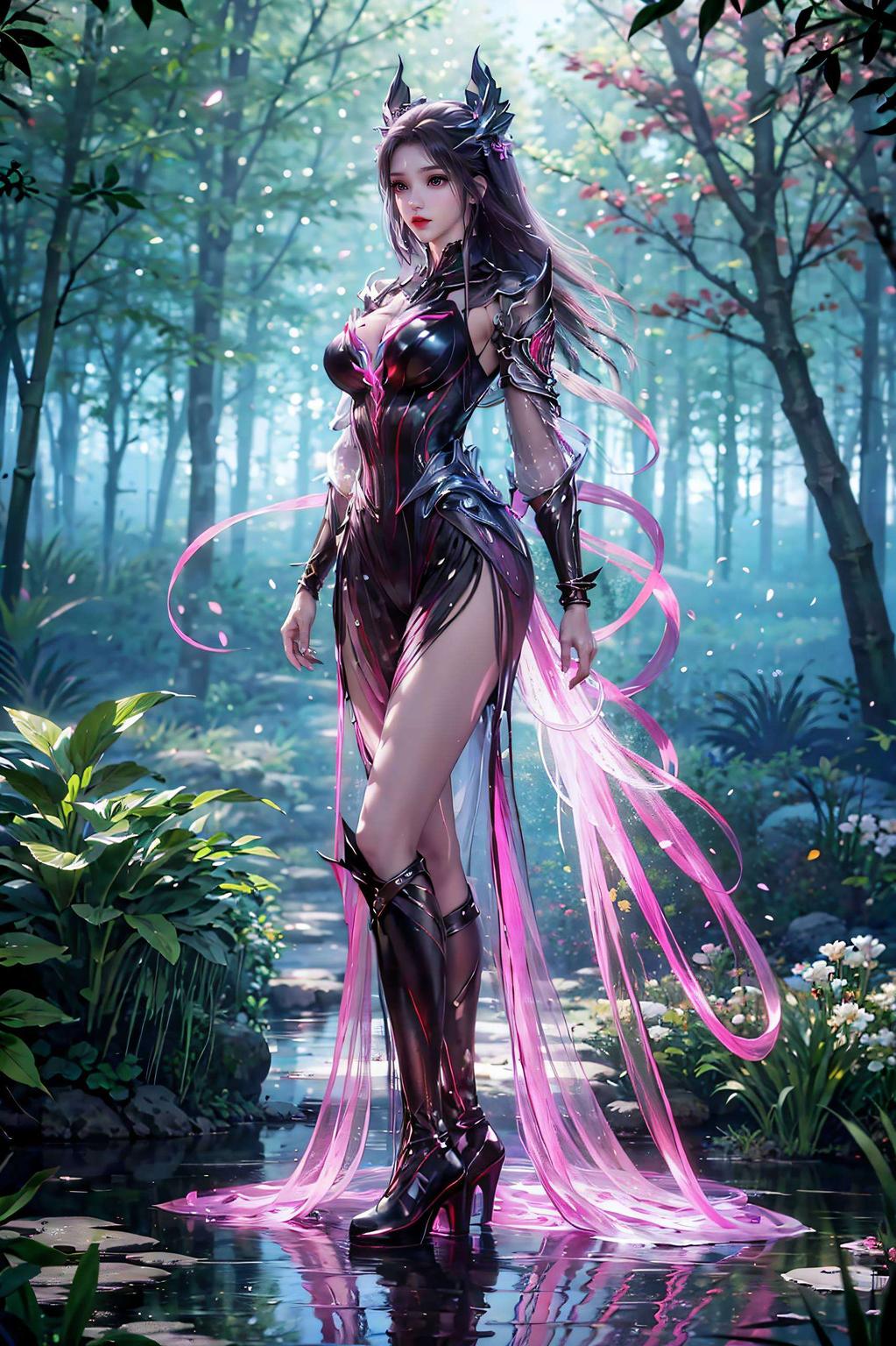 细节满分！竹清的美貌与力量完美融合简直让人心动～快来收藏吧！