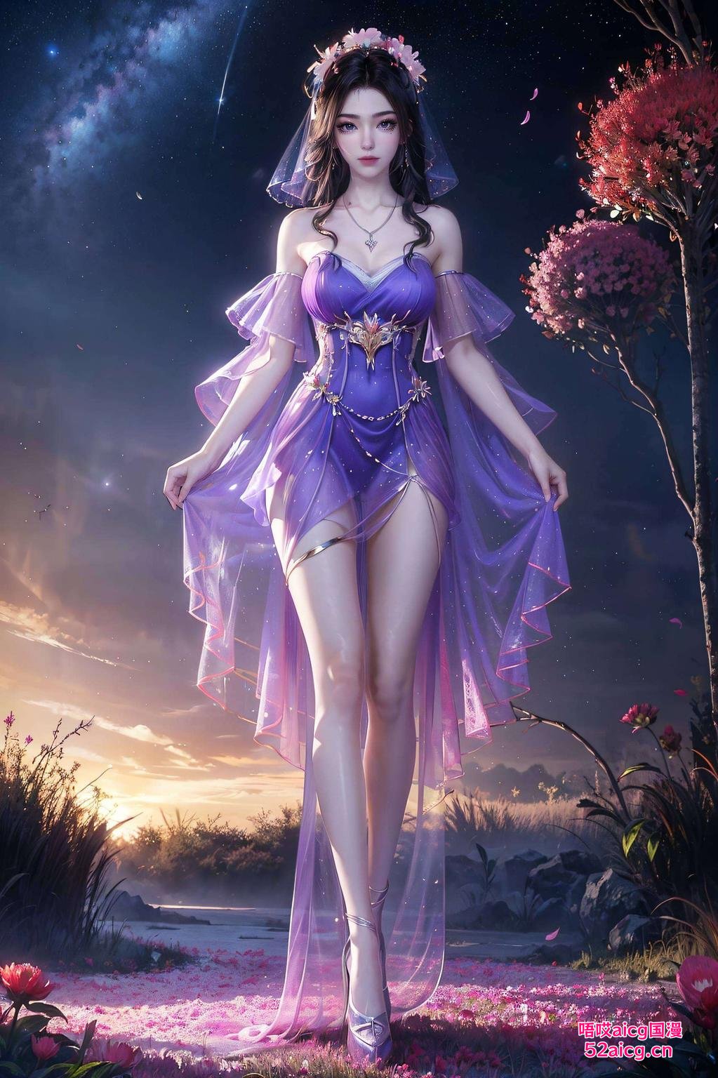 梦幻般的色彩让人陶醉快来看看这款充满神秘感的壁纸吧！