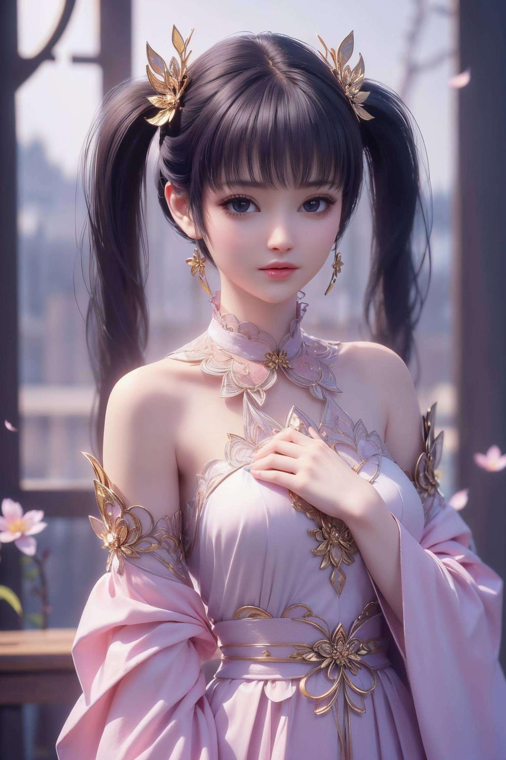 绝对让你眼前一亮！高清国风美人紫妍仿佛穿越时空