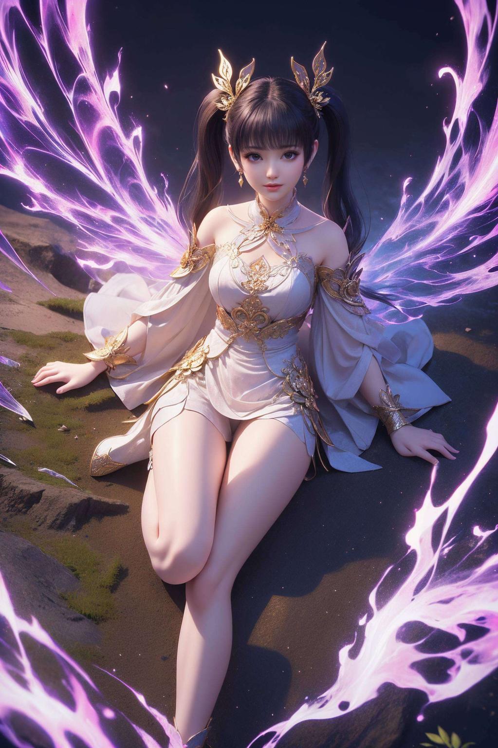 竖屏美图紫妍超清壁纸