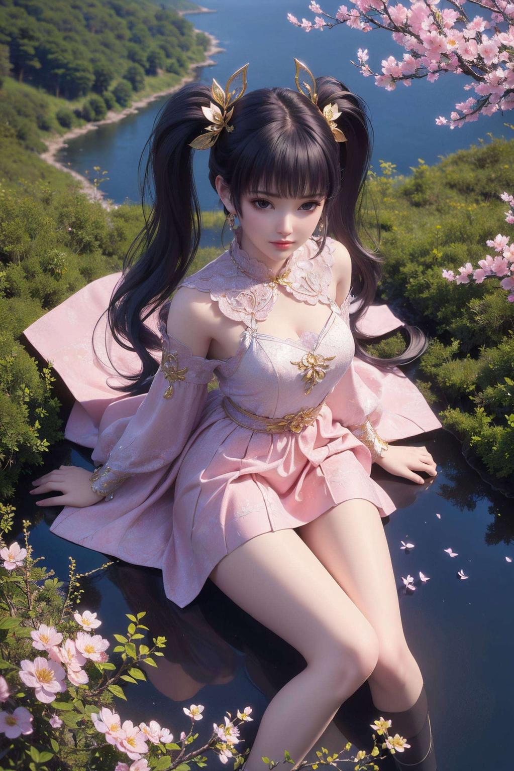 紫妍身着洁白衣服护眼无忧