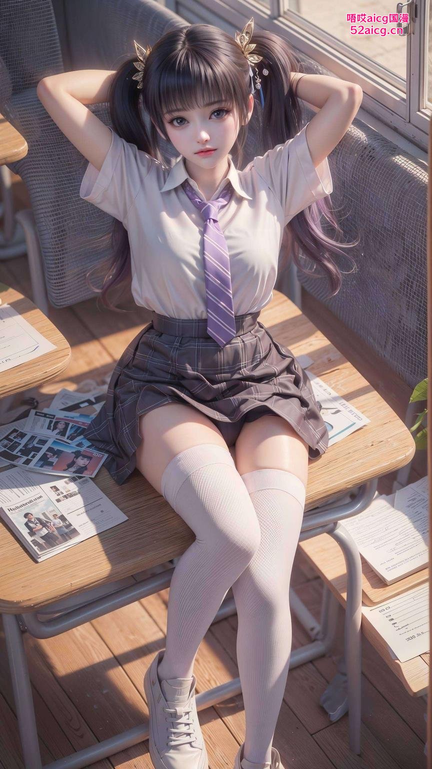 “大家好今天给大家带来一组超可爱的iPhone壁纸！🌸 看看这款紫妍白衣的电脑壁纸