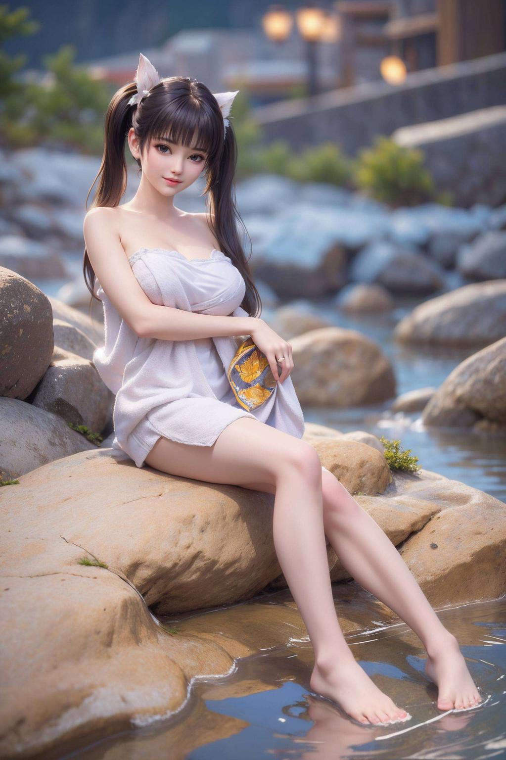 仿佛置身碧海蓝天之间🌸粉嫩色彩